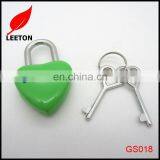 Colored Zinc Alloy Heart Padlock thumbnail-5