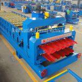 Double Deck Color Steel Roof Tile Making Machine