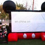 2020 Best Selling Home Blow Up Theater Screen Backyard Inflatable Movie Projector Screen for USA thumbnail-3