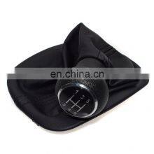 New Speed Gear Shift Knob Gaitor Boot Black For Volkswagen Passat 96-05 thumbnail-1