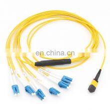 SM Om3 Om4 Multi-Mode 8/12-fiber MTP/MPO-LC Breakout Fiber Patch Cord