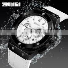 Skmei Watch Importer PU Leather Stopwatch Function Genuine Leather Sport Quartz Wrist Watches#9157 thumbnail-4