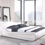 2016 New Bedroom Furniture Furniture,wall Mounted Bed,genuine Leather Bed for Christmas Promotion