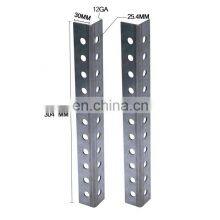 High Quality 14 Gauge Punched Galvanized Steel Angle For Sale thumbnail-1