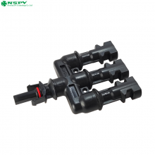 MC 3 Pin Solar Connector T Branch pv Connector DC Connector Ip68 thumbnail-2