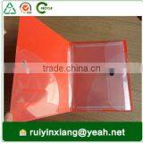 New Design pp Plastic File Hodling Bag With Elastic String Closure Carrying File Holder Bags pp File Document Bags thumbnail-3