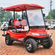 4-seater Off-road Golf Cart Battery Beach Car thumbnail-2