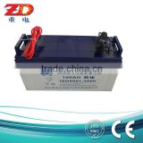 12v deep cycle lead acid agm storage battery 100ah charger