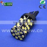 China auto LED light factory S25 single double 7440 7443 2835chip 48smd Canbus auto led bulb