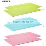 Candy Color Food Grade Eva Oil Proof Heat-insulated Table Mat Coaster Cup Mat thumbnail-5