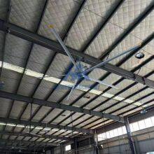 Factory Price 24ft PMSM Motor Big HVLS Ceiling Fan for Sale thumbnail-5
