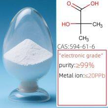 Electronic Chemicals CAS 594-61-6 Electronic Grade 2-Hydroxyisobutyric Acid thumbnail-1