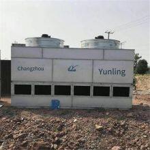 Yunling Energy-saving Square Closed Cooling Tower, Industrial Counterflow All-steel Type, Stable Operation, With Built-in Electric Heating thumbnail-1