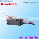 15a 125vac,5a 250v,20a 120v,waterproof Plunger,dpdt,3 Pin Roller Lever ,4 Position, Silver Contact Push Button Mini Micro Switch thumbnail-4