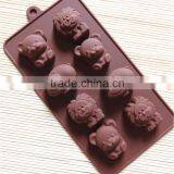 Animal Shaped Silicone Mold for Sweets,new Style 3d Silicone Cake Mould Silicon Baking Mould,silicone Jelly Cake Chocolate Molds thumbnail-1