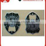 2015 New Item Shield Bottle Opener by Aluminum Material