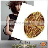 Gold Plated Many Beaded With Crystal Cross Ring thumbnail-1