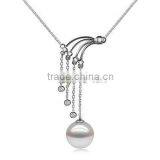 Wholesale Dangle 925 Sterling Silver Pearl Pendant & Charm thumbnail-1