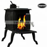 cast iron wood pot belly stove