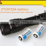 Focusing and Rechargeable Leds Flashlight With Free Black Rope thumbnail-5