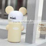 Stylish Portable Real Borosilicate Glass Water Bottle With Eak-proof Lids thumbnail-2