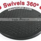 Multi Purpose 360 Degrees 2 Ways Rotating Turntable TV Speaker Cake Plant Stand Max 30Kgs thumbnail-2