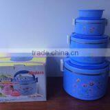 2845 Plastic Stainless Steel Insulated Casserole Pot thumbnail-4