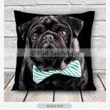 High Quality Fashion Pug Dog Design 3d Digital Print Pillowcases Fullprint Decorative Throw Pillow Covers Seat Cushion Cover thumbnail-3