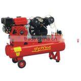 35L 8bar 5.5hp Cylinder Gasoline Engine and V Type Head Belt Driven Air Compressor