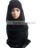>>FACTORY Best Selling Fashion Women Plain Muslin Hijab Scarf/ thumbnail-3