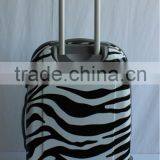 4 Wheels Patterned Trolley Luggage thumbnail-4