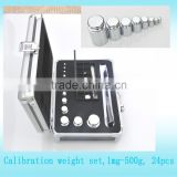 F1 pro 1mg-500g calibration weights with aluminium set box