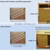 Saudi Arabic Market University Apartment Mohogany Twin Size Bed With Drawer thumbnail-3