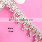 Wedding Crystal Rhinestone Hot Selling Trimming/ Headband Rhinestone Trim / Bridal Dresses Crystal Trim (RT-4003) thumbnail-1