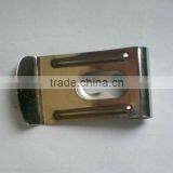 Custom steel metal tape measure belt clip use for measuring tape