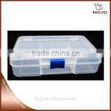 PP 5 Grids Box 14.5x10cm Clear for Jewelry Accessories