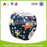 Alva New Turtle Pattern of Baby Swim Diaper Reusable Swimming Diaper thumbnail-4