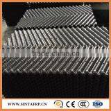 Cross Fluted Cooling Tower Fill/Long Black PVC Honeycomb Filler