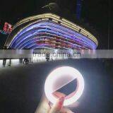 Rechargeable Black Ring Spot Beam Hid Work Circle Selfie Light thumbnail-4