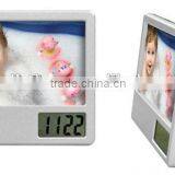 Square cheapest pen holder photo frame digital clock S525 meet CE and Rohs                        
                                                Quality Choice