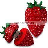 USB 2.0 Strawberry Model Flash Memory Stick Drive Pen U Disk