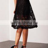 Ladies Sexy Perspective 2 Layers Lace Skirt thumbnail-1