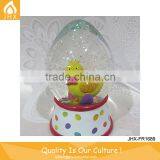 Easte Day Gift Resin Decorative Clear Plastic Easter Egg For Kid