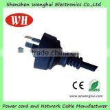 Black 3 Pin Rubber Australia Power Cord for Household Appliance thumbnail-2