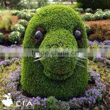 Landscaping fake green garden animal grass statue