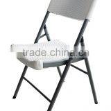 Rattan Plastic Folding Chair for Camping, Outdoor Used thumbnail-1