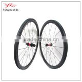 700C Full carbon fiber wheels, 38mmx25mm carbon clincher bicycle wheelset with DT 240S hub and Sapim cx-ray spokes