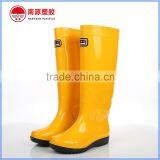 Yellow Lightweight Fishing Work PVC Rain Boots Wholesale thumbnail-6