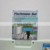 7oz Hip Flask Set With 4pcs Cup in Leather Bag and Large Funnel in Gift Paper Box thumbnail-2