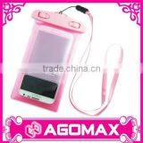 Top Quality Promotional Gift Reusable Plastic Dry Mobile Pouch thumbnail-1